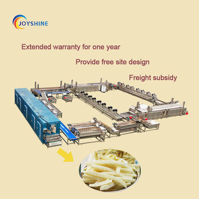Complete Maker Plant Fresh Potato Chips Making Machine Production Line Chopper Potato Machine