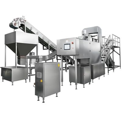 Fully Automatic French Fries Production Line with Customizable Cutting Thickness 2-10mm and Custom Style