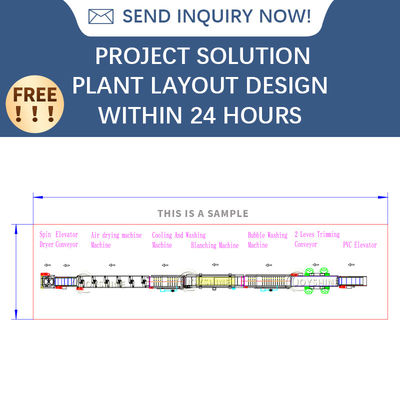 JOYSHINE Mango Banana Washing Line Bubble Washing Machine for Professional Cleaning