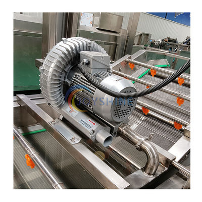 JOYSHINE Mango Banana Washing Line Bubble Washing Machine for Professional Cleaning